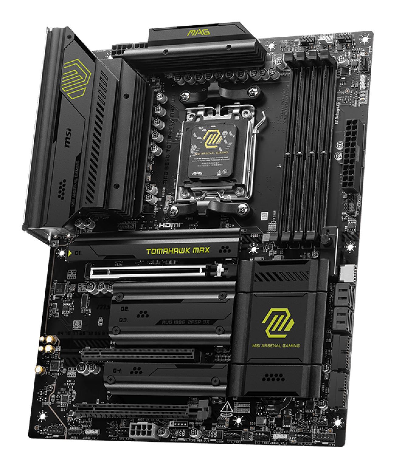 MSI Amd B850 SAM5 ATX B850TOMAHAWKMAXWIFI (MAG B850 TOMAHAWK MAX WIFI) - Image 3