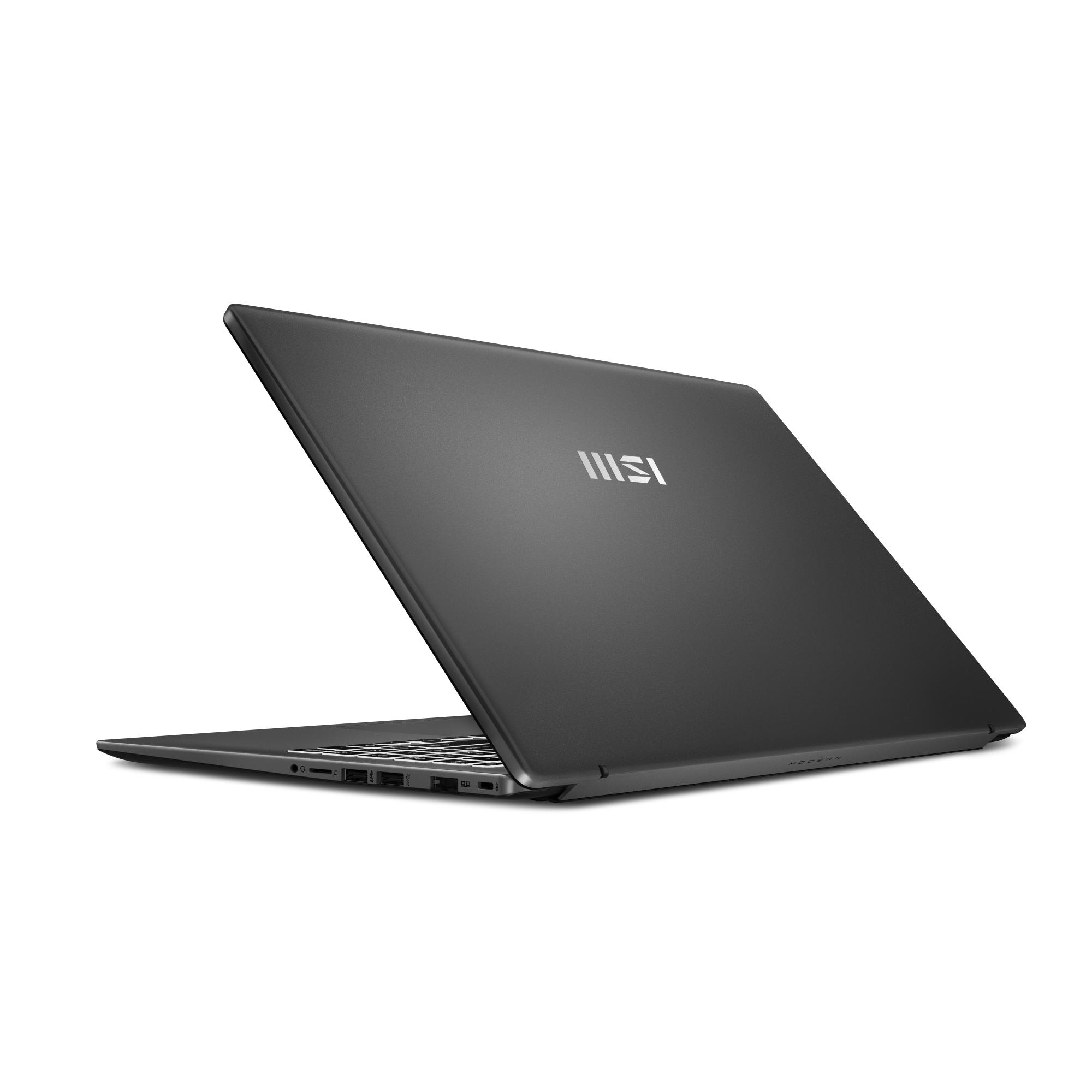 MSI Modern 15 F1MG-1241NL 15.6" kannettava tietokone, Intel Core 5 120U, 16 Gt, 512 Gt SSD, Intel-grafiikka, Windows 11 Home (MODERN15F1MG-1241NL) - Kuva 3
