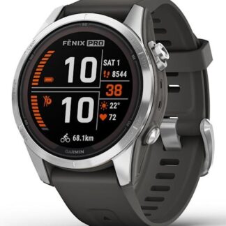 SMARTWATCH FENIX 7S PRO SOLAR/SS/GRAPH 010-02776-01 GARMIN
