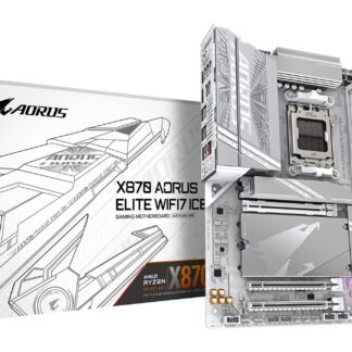 GIGABYTE Amd X870 Socket AM5 ATX X870AELITEWF7ICE1.1 (X870 A ELITE WF7 ICE 1.1)