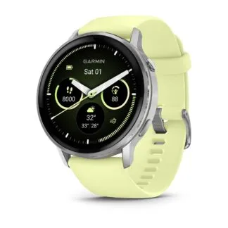 Garmin Venu 4 45 mm -älykello, hopea (010-03014-02)
