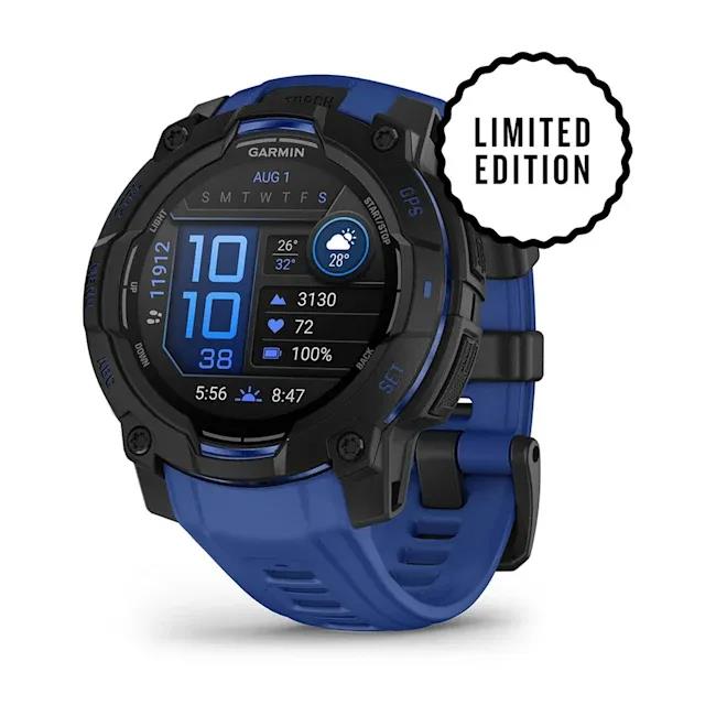 SMARTWATCH INSTINCT 3 AMOLED/BLACK 010-02936-03 GARMIN