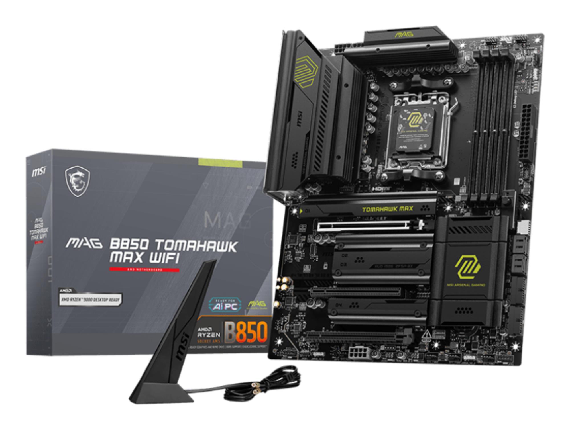 MSI Amd B850 SAM5 ATX B850TOMAHAWKMAXWIFI (MAG B850 TOMAHAWK MAX WIFI)