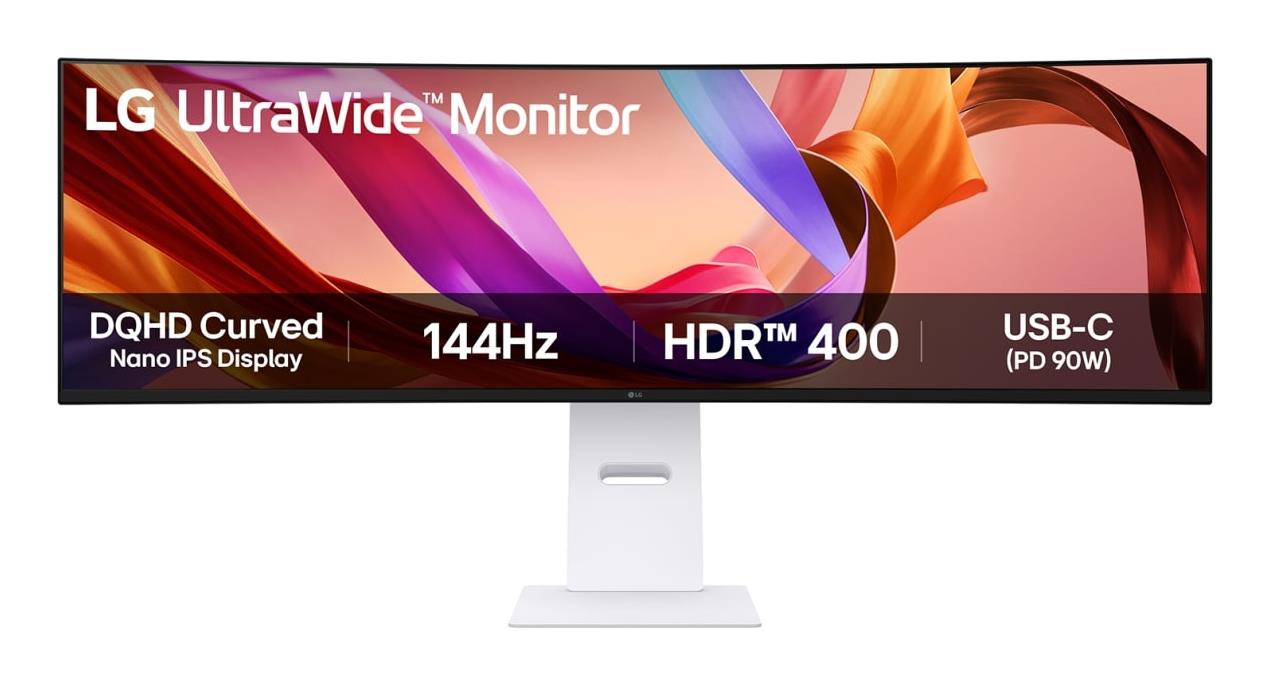 LG LCD Monitor 49" 5120 x 1440 pixels (49U950A-W)