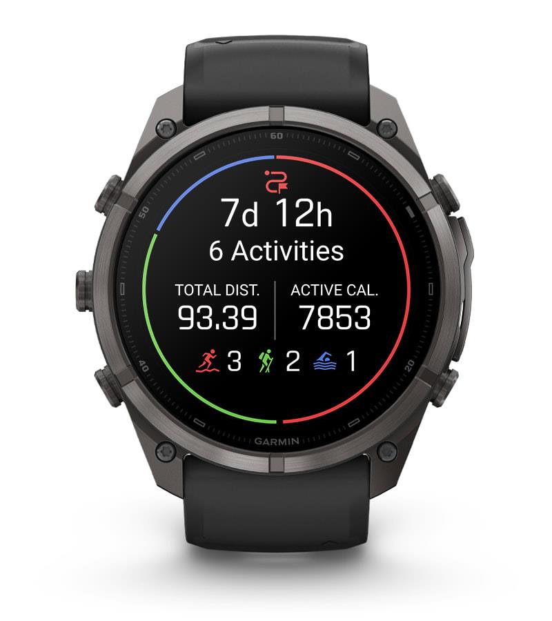 GARMIN Smartwatch Fenix 9 Pro/carb. Gray (010-04336-11) - Image 6