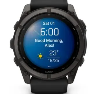Garmin Fenix 9 smartklocka, Carbon Gray (010-04763-11)