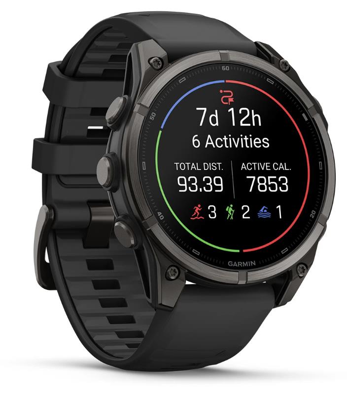 GARMIN Smartwatch Fenix 9/CARB. Gray (010-04762-11) - Image 11