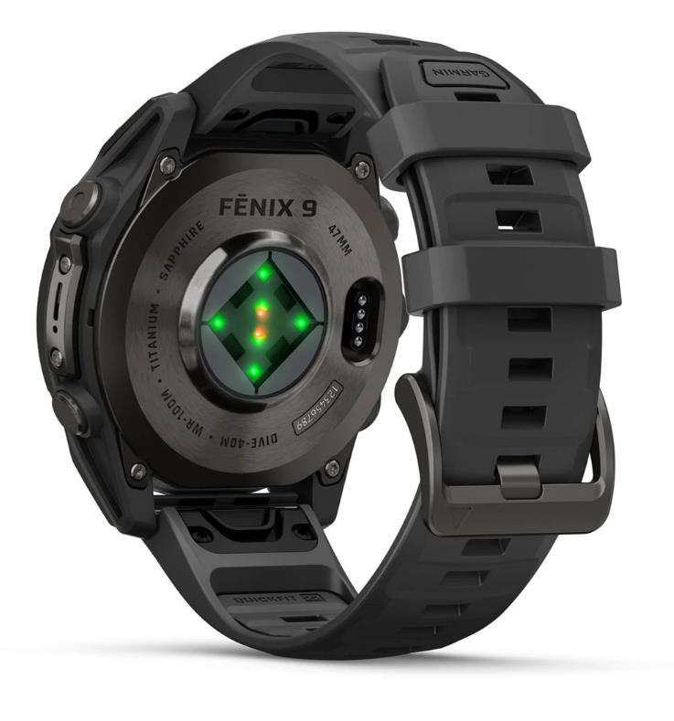 GARMIN Smartwatch Fenix 9/CARB. Gray (010-04762-11) - Image 4