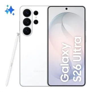 Samsung Galaxy S26 Ultra 256 Gt -älypuhelin, valkoinen (SM-S948B)