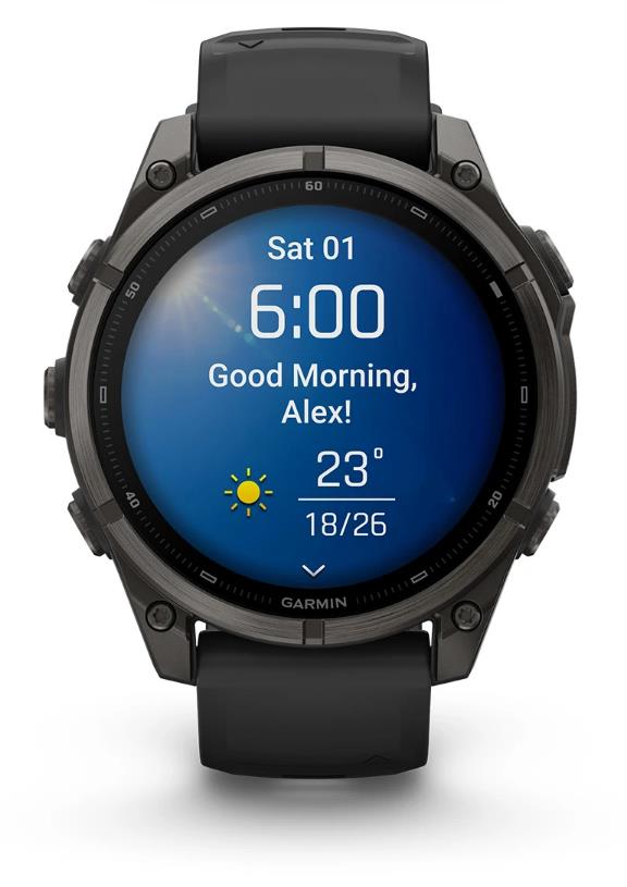 GARMIN Smartwatch Fenix 9/CARB. Gray (010-04762-11) - Image 2