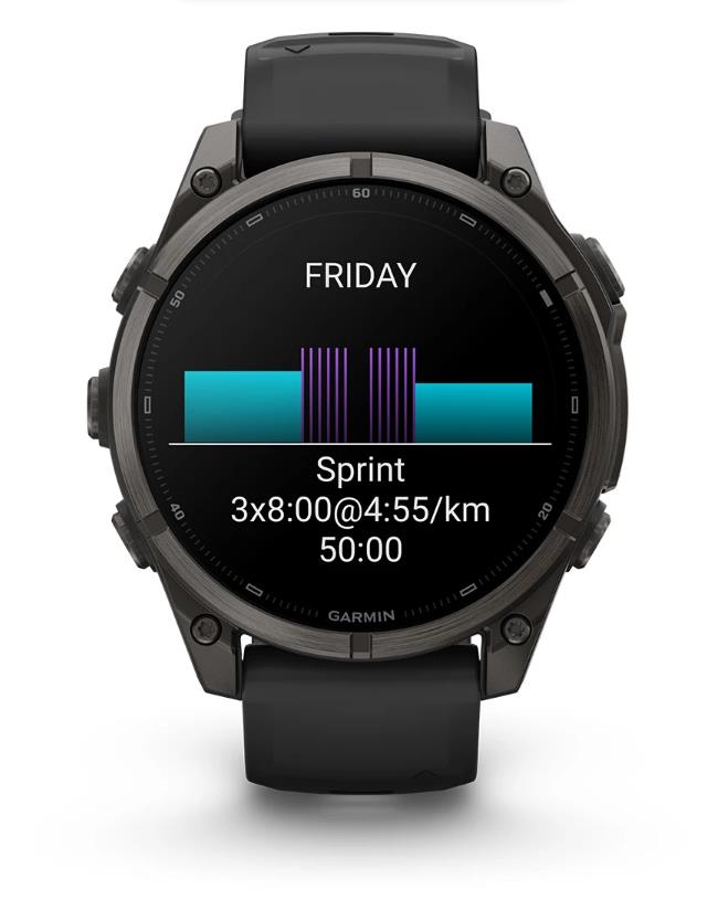 GARMIN Smartwatch Fenix 9/CARB. Gray (010-04762-11) - Image 5