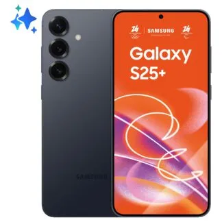 Samsung Galaxy S25+ 256 Gt -älypuhelin, sininen/musta (SM-S936)
