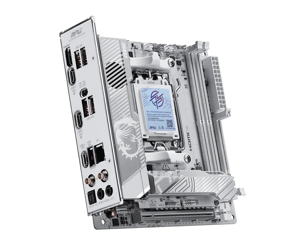 MSI AMD X870 Socket AM5 mini ITX MPGX870IEDGETIEVOWIFI - Image 4