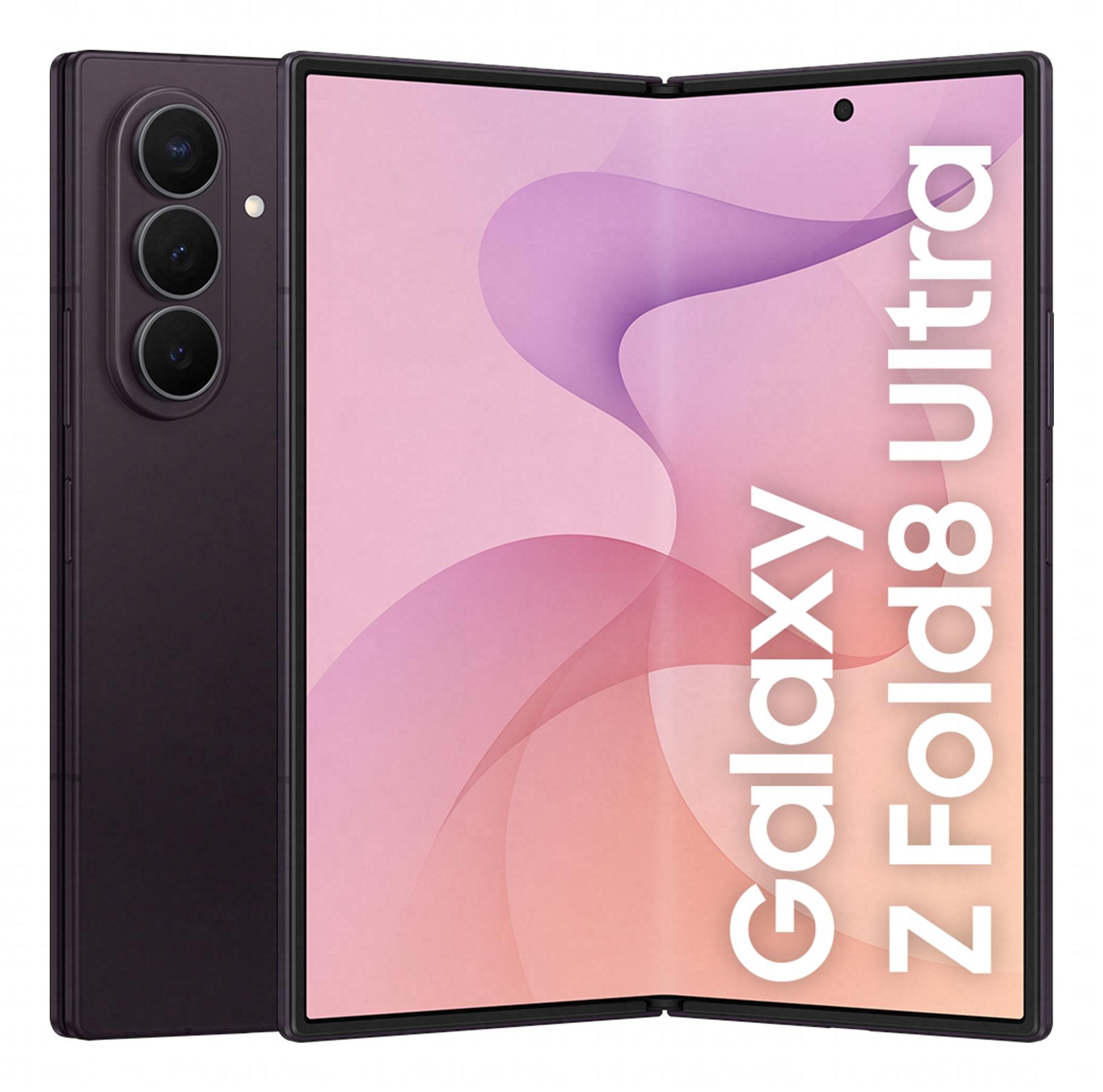 Samsung Galaxy Fold8 Ultra 256 Gt -älypuhelin, violetti (SM-F976B)